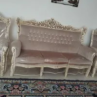 مبل سلطنتی 9نفره مناسب جهیزیه|مبلمان خانگی و میز عسلی|محمدیه-قزوین, |دیوار