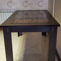 بوفه ،میزناهاخوری تکی پیچ ومهره ای درحدنو|میز و صندلی غذاخوری|اراک, |دیوار