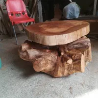 میز عسلی چوبی