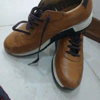 کفش کتونی چرم طبیعی