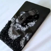 تابلو رزین و ماشین