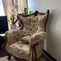 مبلمان ۹ نفره با میز همراه با میز نهارخوری ۸ نفره