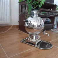 سماور برقی ۶لیتری نو ۲بار استفاده شده|سماور، چای‌ساز، قهوه‌ساز|لنگرود, |دیوار