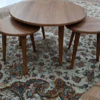 میز جلومبلی و عسلی غنچه|مبلمان خانگی و میز عسلی|یزد, |دیوار