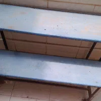 یک جفت میز ونیمکت درحدنو