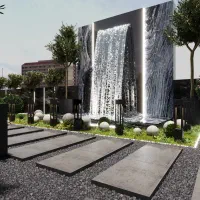 طراحی داخلی،نمامحوطه رندر حرفه‌ای ۳D + کافه و ویلا