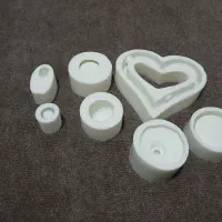 قالب سیلیکونی و پی وی سی و ملزومات شمع سازی