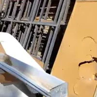 قوطی ونبشی وسقف فلزی سفید وابریز|مصالح و تجهیزات ساختمان|شاندیز, |دیوار