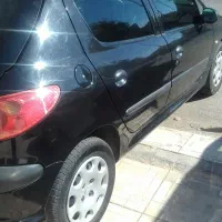 ۲۰۶ تیپ۵ مشکی بیرنگ مدل ۹۶