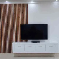 کابینت کاغذدیواری قرنیز نقاشی ساختمان  دکور داخلی