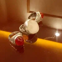 ۳ عدد انگشتر نقره