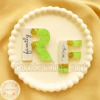 انواع سرکلیدی حروف رزینی|زیورآلات و اکسسوری|اصفهان, سودان|دیوار