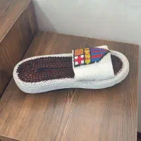 دمپایی دست بافت بارسلونا