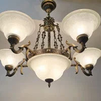 ۳ عدد لوستر ۵ شاخه مجلل و کلاسیک|لوستر و چراغ آویز|تهران, اقدسیه|دیوار