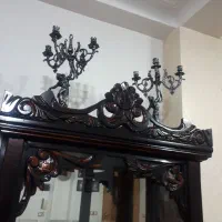 ویترین تمام چوب|بوفه، ویترین، کنسول|رودسر, |دیوار