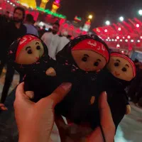 عروسک باحجاب سربنددار/مخصوص نذری و ماه محرم