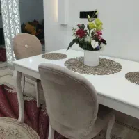 میز غذا خوری 4نفره|میز و صندلی غذاخوری|سوسنگرد, |دیوار