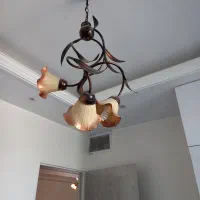 لوستر فلزی|لوستر و چراغ آویز|قیامدشت - خاورشهر, |دیوار