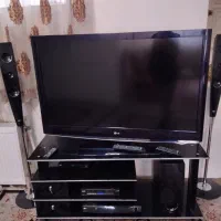 میز تلویزیون شیشه ای اصل