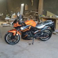 موتورسیگلت مگلی 200r نارنجی