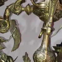 لوستر برنز اصل|لوستر و چراغ آویز|الشتر, |دیوار