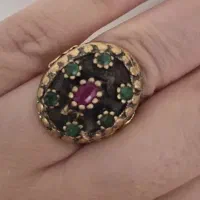 انگشتر رنگ ثابت