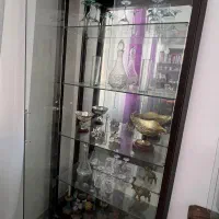 بوفه، چوبی و شیشه ای خارجی