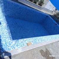 کاشی کاری استخر .آبندی استخر جکوزی|خدمات پیشه و مهارت|کوهسار (البرز), |دیوار