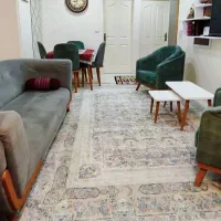 مبل راحتی، عسلی و میز غذاخوری ۴ نفره