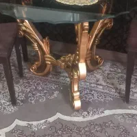 میز ناهارخوری و آینه|میز و صندلی غذاخوری|ملایر, |دیوار