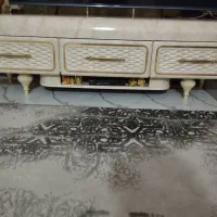میز تلویزیون وجاکفشی ست رنگ کرم