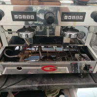 دستگاه قهوه ساز دو گروپ سالم و سرویس شده|سماور، چای‌ساز، قهوه‌ساز|کرمان, |دیوار