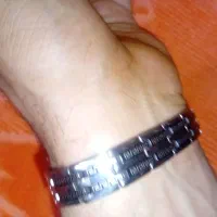 دستبند مردانه دو رنگ نو اک