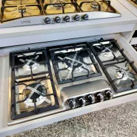 گاز توکار رومیزی سینک صفحه ای هود مارک کن مدلEU36