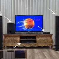 سینما خانواده و بلندگو و ساب ووفر سونی ۱۰۰۰ وات