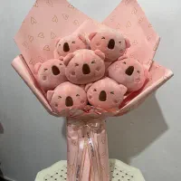 دسته گل خرسی