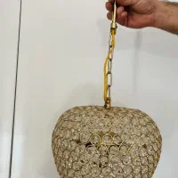 لوستر طلایی|لوستر و چراغ آویز|گنبد کاووس, |دیوار