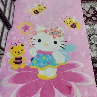 فرش اتاق کودک طرح کیتی