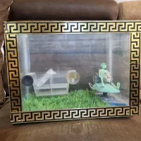 آکواریوم کوچیک رومیزی|ماهی|پرند, فاز ۲|دیوار