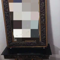 کنسول آیینه و شمعدان