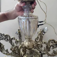 فروش یک لوستر  کارکرده ولی سالم  به قیمت مناسب|لوستر و چراغ آویز|اصفهان, خانه اصفهان|دیوار