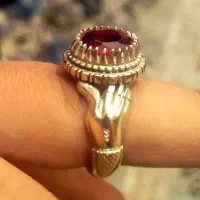 انگشتر یاقوت سرخ رکاب دست خدا|جواهرات|شیراز, رازی|دیوار