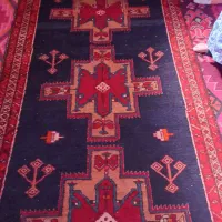 فرش ۱.۱۵. در۳پشم دستباف قدیمی