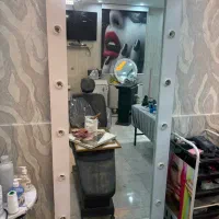 اینه دور لامپی در حد نو