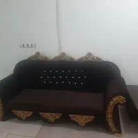 مبل ۷ نفره سالم همراه با عسلی