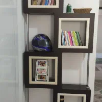 بوفه و کتابخانه یا دکوری|کتابخانه، شلف، قفسه‌های دیواری|ارومیه, |دیوار