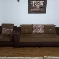 فروش مبل هشت نفره تخت خواب شو در حد نو