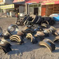 رینگ.پره.لاستیک.سه تیکه.۲۴و تیوبلس|قطعات یدکی و لوازم جانبی|اهواز, زرگان|دیوار