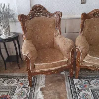 مبل 7نفره استیل با 2 میزبان