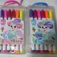 حراج ماژیک ۱۲رنگ پاستیلی جعبه دار